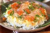 Hokkaido Seafood Chirashi Sushi Experience with Matcha in Sapporo