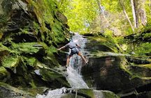 Waterfall Rappelling in Bear Creek PA