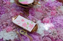  Phuket Pink Cafe with Giant Water Lily Pond Postcard