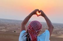 Dubai Morning Desert Safari with Sand Board and Camel Ride