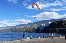 Paragliding from Teide National Park 2200m to Puerto de la Cruz