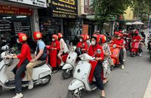 Vespa City Tour &Train Street Female With Ao Dai Riders 4,5 Hours