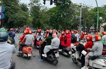 Vespa City Tour &Train Street Female With Ao Dai Riders 4,5 Hours