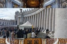 Explore St Peter's Basilica Pieta and Papal Tombs with live Guide