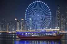 Dubai Marina: Luxury Dhow Cruise, Buffet Dinner & Live Show