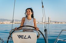 Sunset Sailing Cruise in Barcelona led by Young & Local Captain