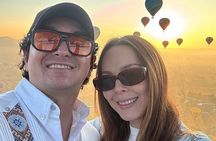 Balloon Flight + Breakfast in cave + Pick-up in Cdmx /Tour