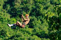 Full Zip Line Tour + Mules + Jorullo Bridge