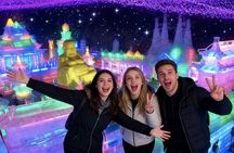 Longqing Gorge Ice Lantern Festival Evening Adventure-With Ticket