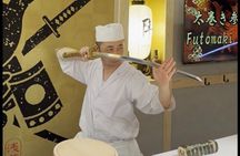 Luxury Samurai Sushi Experience with Chef Performance in Asakusa