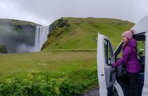 Private South Coast Waterfalls, Beach and Glacier Tour