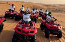 Dubai Red Dunes Desert Safari: Quad Bike, Camel Ride & BBQ Dinner