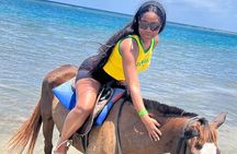 Horseback 'Ride N Swim' & Dunns River Falls from Montego Bay