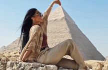 VIP Tour Pyramids of Giza Sphinx and Nile Felucca With Lunch