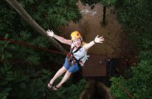Koh Samui Zipline Adventure in Jungle Platforms and Canopy Walks