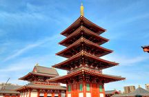 Osaka Castle & Temple Walking Tour with Multilingual Audio Guide