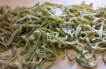 Traditional bolognese pasta making with a meal