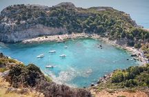 Rhodes: Luxury Catamaran Cruise to Anthony Quinn