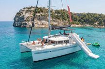 Rhodes Luxury Sunset Catamaran with Open Bar & Water Toys