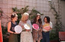 Texture painting art workshop in Milan