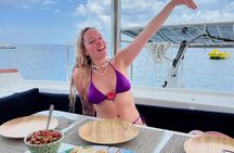Cozumel Catamaran Cruise to El Cielo or Passion Island Beach