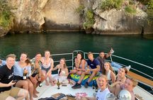 Evening Lake Taupō Boat Charter Kakariki Catamaran