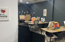 Guided Paint & Sip Workshop in Central Athens