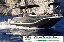 Cinque Terre Boat Tour with Drinks & Pesto Tasting