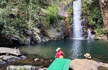 Swim and Unwind at a Scenic Waterfall from Hopkins Village