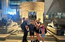 VIP Grand Egyptian Museum King Tut Gallery Solar Boat and Lunch