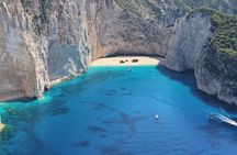 Zakynthos Shipwreck Beach and Blue Caves Boat Tour