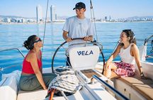 Sunset Sailing Cruise in Barcelona led by Young & Local Captain