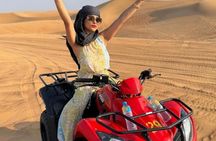 Dubai Desert Safari with Quad Bike Dune Bashing, Camel Riding