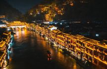 Zhangjiajie’s Night Escape: Furong Old Town's Glow&Boat Adventure