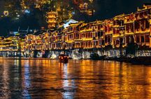 Zhangjiajie’s Night Escape: Furong Old Town's Glow&Boat Adventure