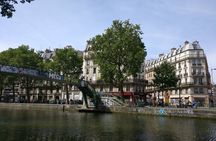 Cycling along the Canal Saint-Martin