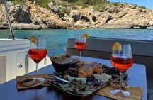 Alghero Mini Yacht boat tour snorkeling Aperitif