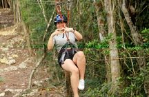 Adrenaline Tulum Atv tour with ziplines and Cenote adventure