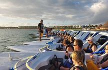 Cancun Speedboat and Snorkel Tour with Thrilling Lagoon Adventure