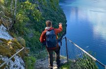 Skageflå Hike and RIB Adventure from Geiranger