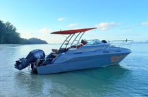 Explore 4 islands in the Trang Sea by VIP speedboat.