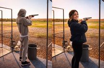 Ayia Napa: 2 in 1 Cape Greco Sea Caves & Clay Shooting Experience