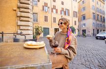 Private Panoramic Rome Food Tour by Golf Cart with Hotel Pick-Up