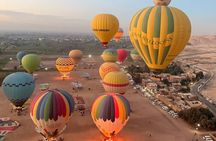 Sunrise Hot Air Balloon Ride Over Luxor with Hotel Pickup