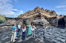 From Semarang Port: Borobudur Full Climb Up Guided Excursion