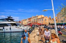 Saint-Tropez Day Trip from Nice Estérel Coast and Boat Crossing