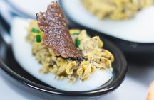 tasting of artisan products with truffles