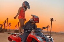 Agafay Desert Sunset: Quad Biking Camel Ride & Traditional Dinner