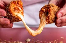 Private Panoramic Rome Food Tour by Golf Cart with Hotel Pick-Up