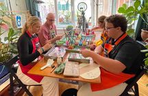 Private Paper Marbling Turkish Art Ebru Class At Locals Home